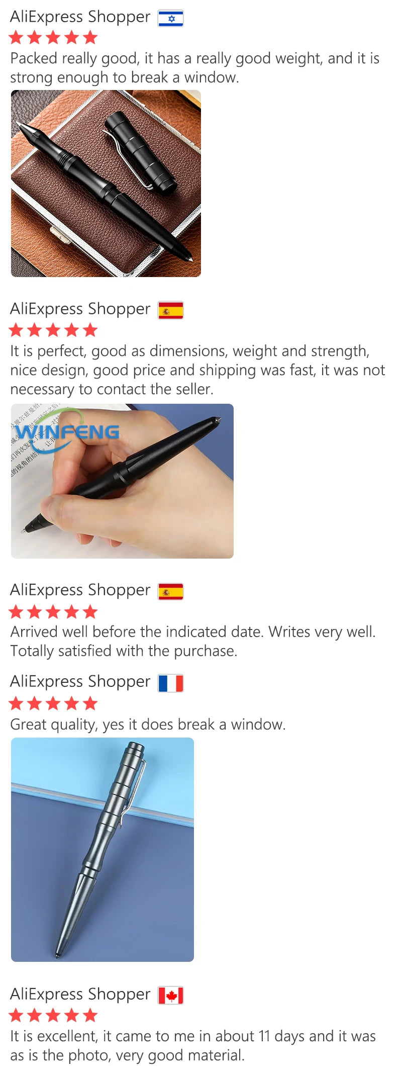 Multipurpose Tactical Pen Self Defense Supplies Tungsten Steel Personal Defense EDC Tools Outdoor Emergency Glass Breaker