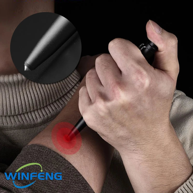 Multipurpose Tactical Pen Self Defense Supplies Tungsten Steel Personal Defense EDC Tools Outdoor Emergency Glass Breaker