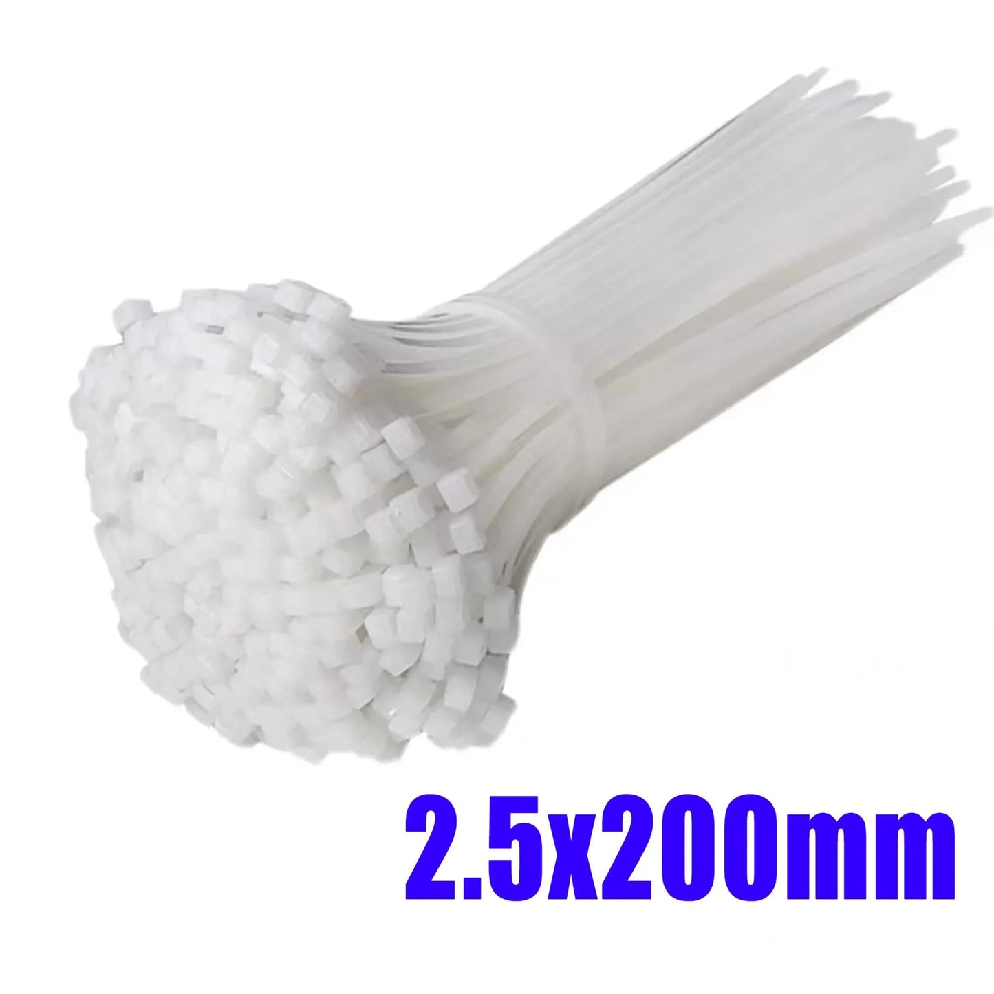 Cable Tie Cable Binder Plastic Ties Outdoor Resistant Zip Ties Multi - Purpose Self - Locking Wraps Management Bundles - Creative Celebrations