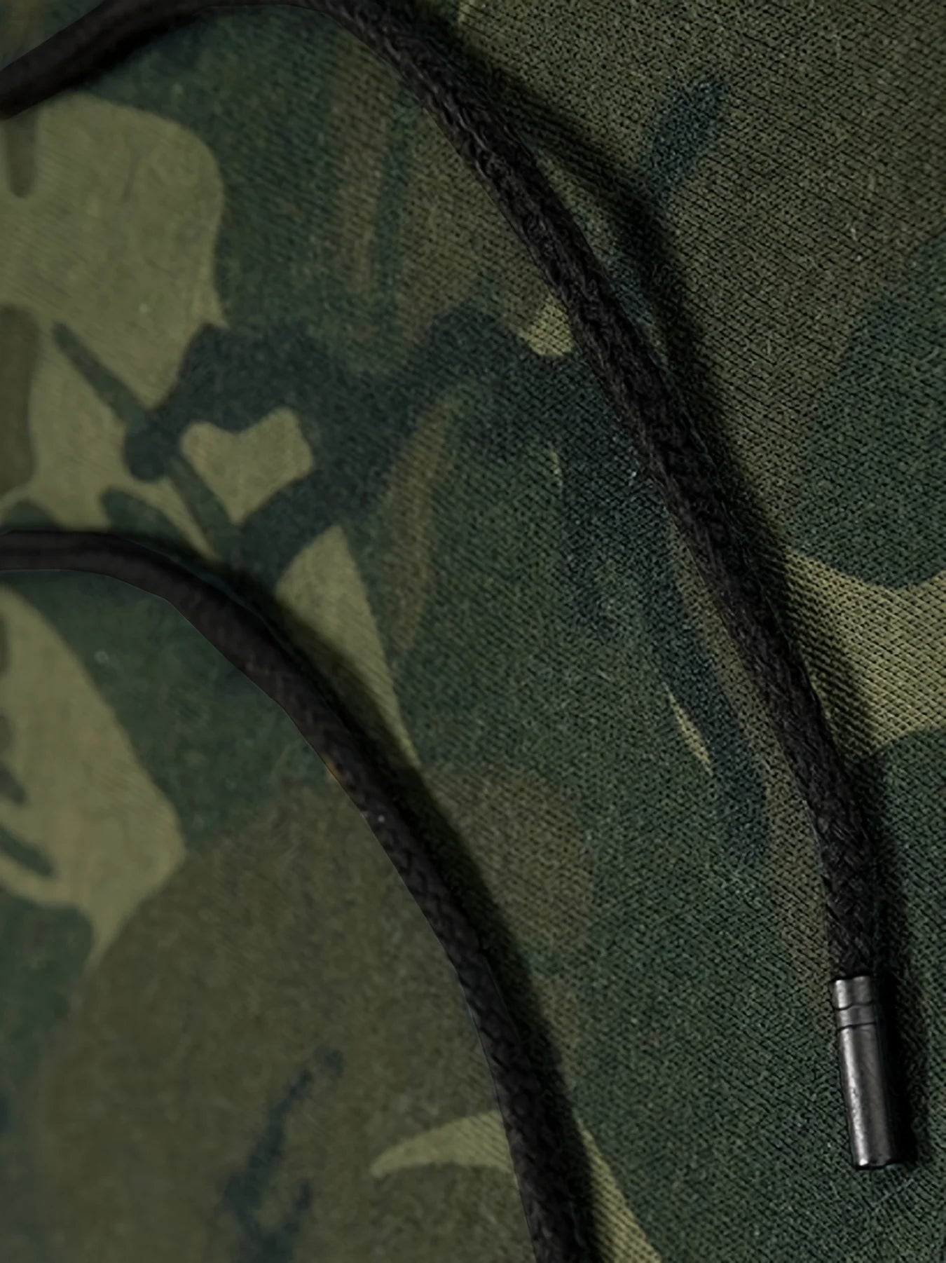 Camouflage Hoodie, Cool Hoodies For Men, Men's Casual Color Block Design Hooded Sweatshirt With Kangaroo Pocket Streetwear For W - Creative Celebrations