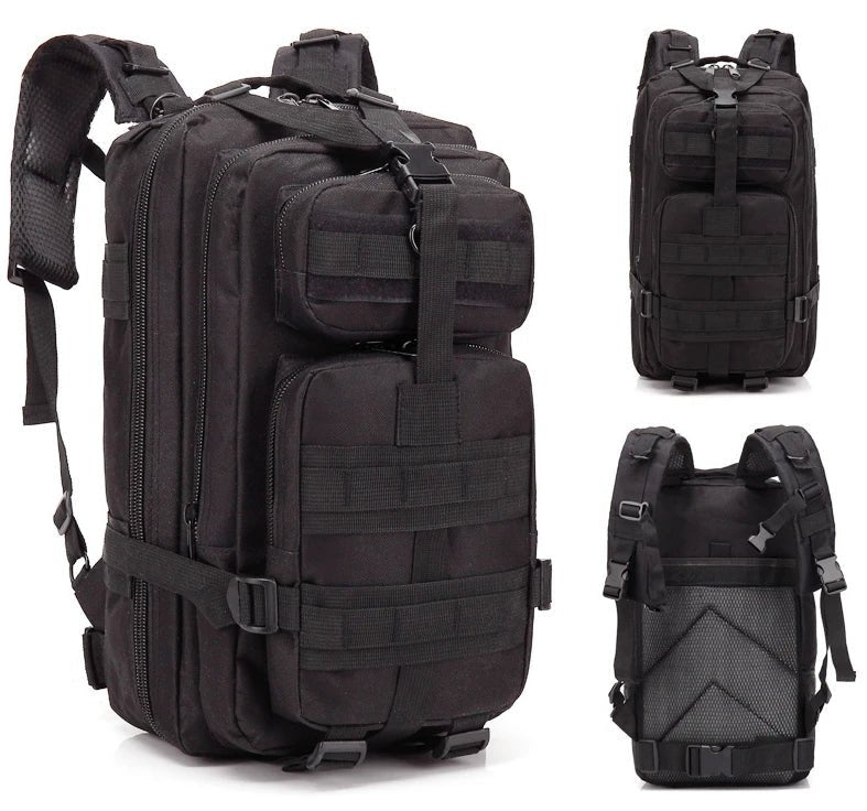 Classic Tactical Backpack Travel Sports Camouflage Bag Outdoor Climbing Hunting Backpack Fishing Hiking Nylon 3P Pack Bag - Creative Celebrations