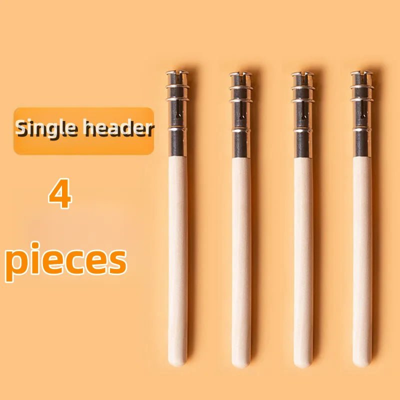 Easy to use strong stable non - slip durable metal pencil extender Stainless steel extender - Creative Celebrations