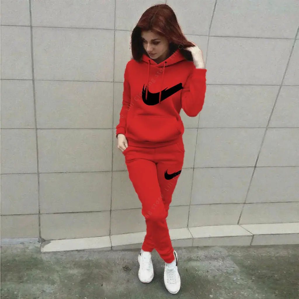 Hoodie Pants Sets Women's Suit 2pcs Sports Outfits 2025 Home Outdoor JoggingNew Designer Clothes women Autumn Winter Tracksuit - Creative Celebrations