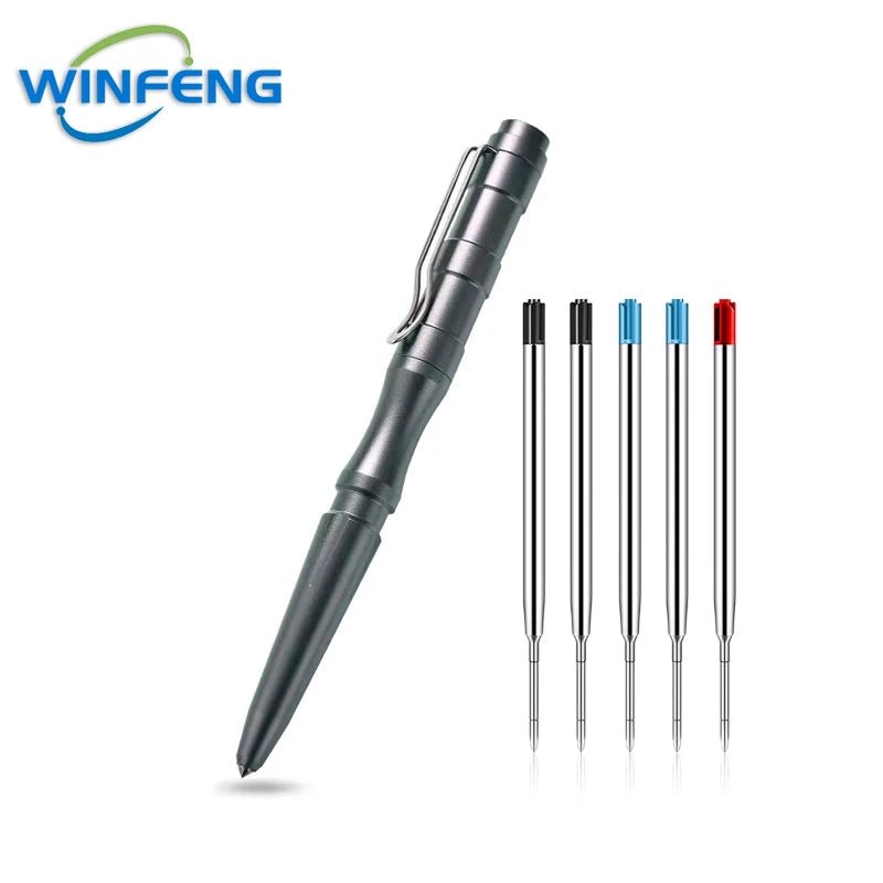 Multipurpose Tactical Pen Self Defense Supplies Tungsten Steel Personal Defense EDC Tools Outdoor Emergency Glass Breaker - Creative Celebrations