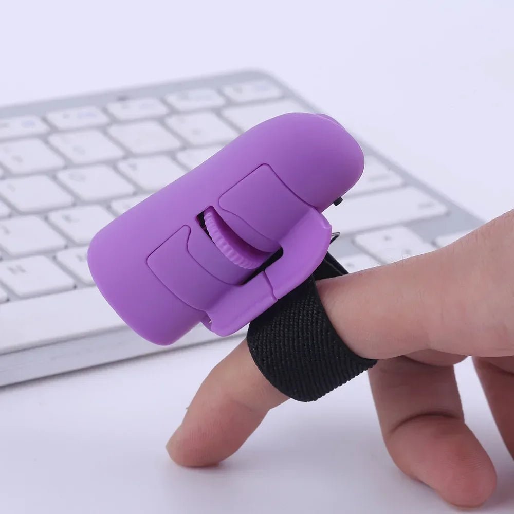 Universal 2.4GHz USB Wireless Finger Rings Optical Mini Mouse 1600Dpi For Notebook Laptop Tablet Desktop PC Mouse - Creative Celebrations
