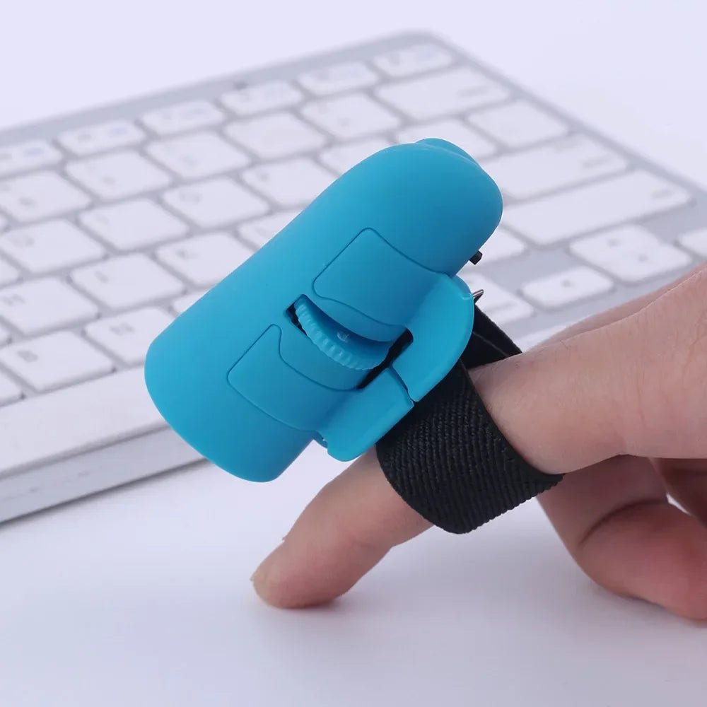 Universal 2.4GHz USB Wireless Finger Rings Optical Mini Mouse 1600Dpi For Notebook Laptop Tablet Desktop PC Mouse - Creative Celebrations