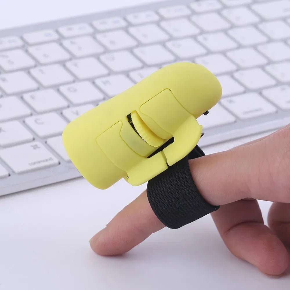 Universal 2.4GHz USB Wireless Finger Rings Optical Mini Mouse 1600Dpi For Notebook Laptop Tablet Desktop PC Mouse - Creative Celebrations
