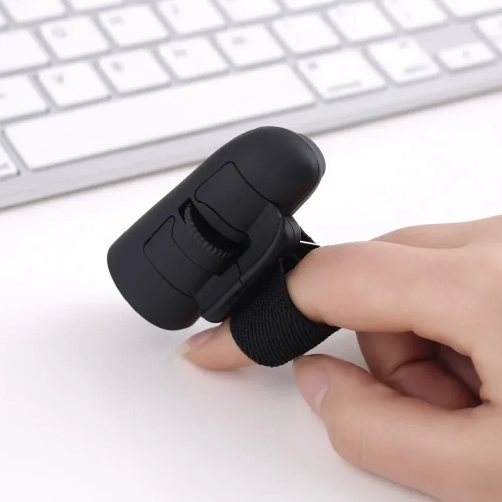 Universal 2.4GHz USB Wireless Finger Rings Optical Mini Mouse 1600Dpi For Notebook Laptop Tablet Desktop PC Mouse - Creative Celebrations