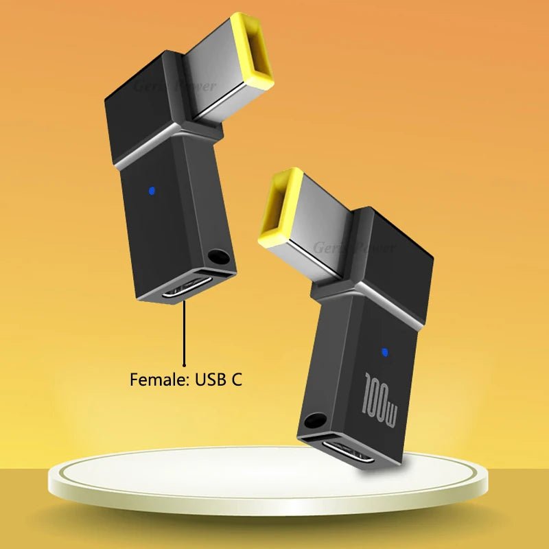 100W USB Type C to Dc Power Jack Connector USB C to Universal Laptop Power Adapter Plug Converter for Asus Dell Lenovo Notebook - Creative Celebrations