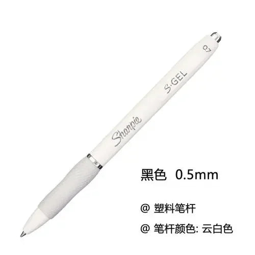 1pcs Sharpie S-Gel Gel Pens 0.5mm Black Bue Red Ink Quick Dry Smooth Gel Ink Pen Rubber Grip Office No Smear No Bleed Technology