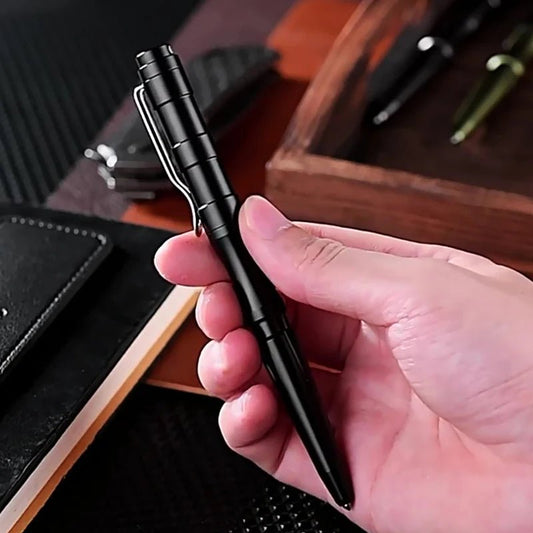 Multipurpose Tactical Pen Self Defense Supplies Tungsten Steel Personal Defense EDC Tools Outdoor Emergency Glass Breaker - Creative Celebrations